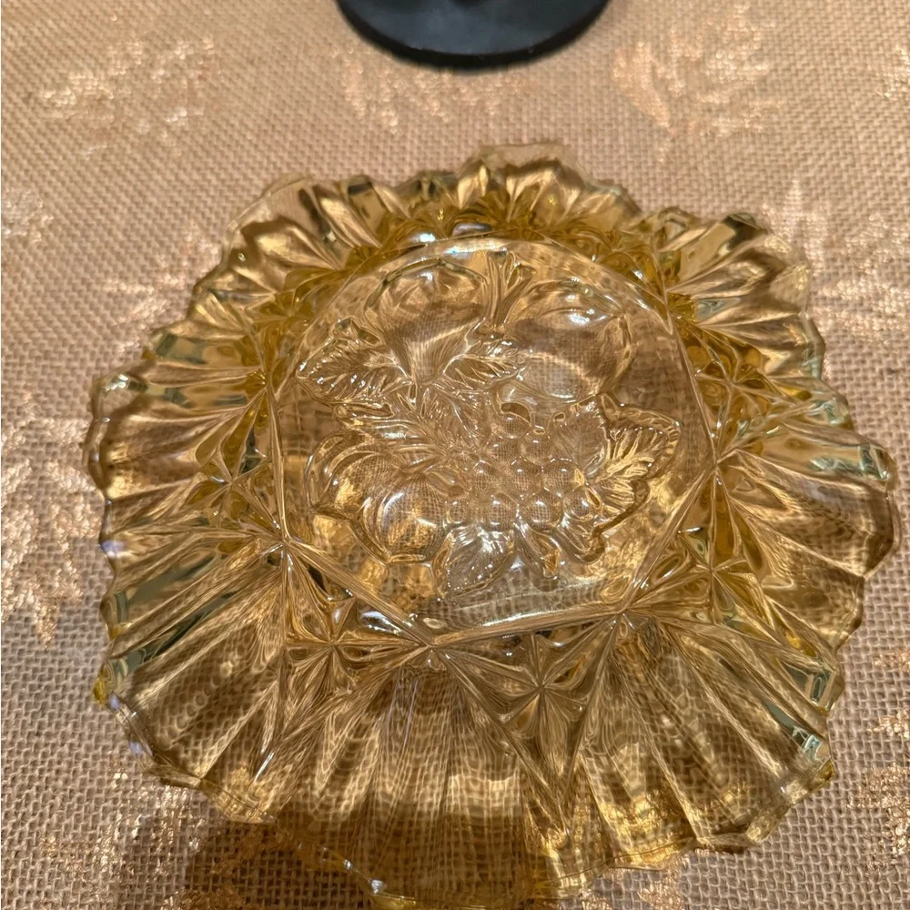 Vintage Federal Glass Pioneer Pattern Bowl